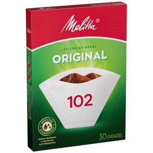 Filtro De Papel Original Melitta 102 Caixa 30 Unidades