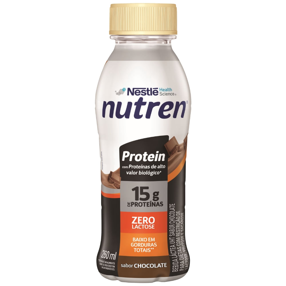 Bebida Lac.Nutren 260ml Chocolate 15gpr] - Bistek Supermercados