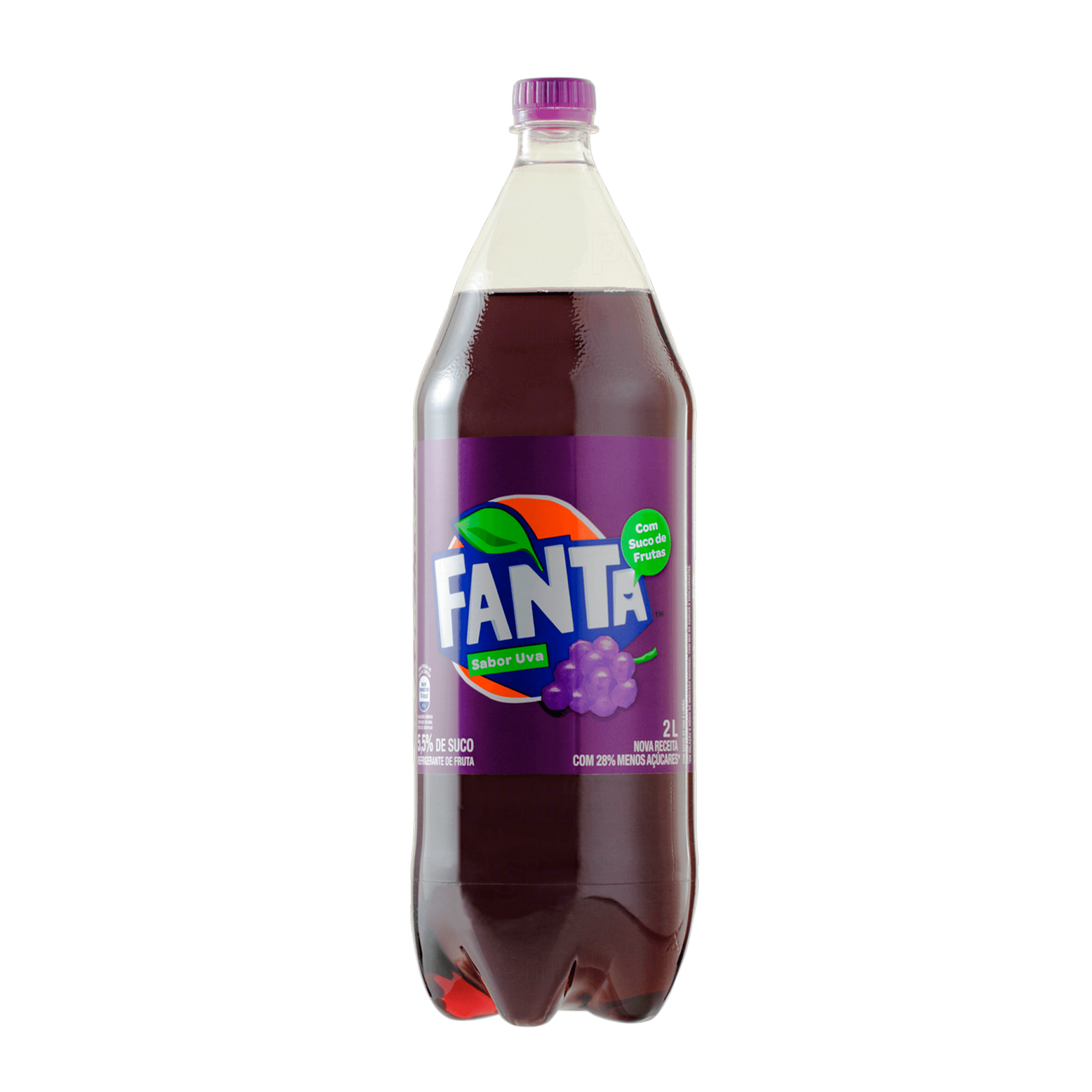Refrigerante 2 Litros Fanta Uva] - Bistek Supermercados - Bistek