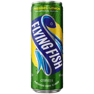 Cerveja Pilsen Pressed Lemon Flying Fish Lata 350ml