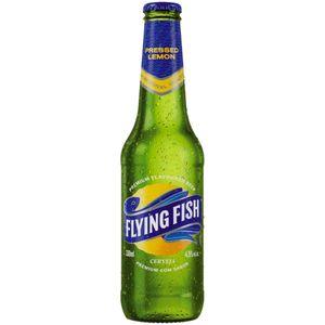 Cerveja Pilsen Pressed Lemon Flying Fish Garrafa 330ml