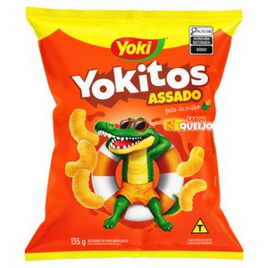 Salgadinho Yokitos 135g Queijo Lua