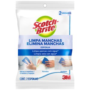 Esponja Multiuso Limpa Manchas Scotch-Brite 2 Unidades