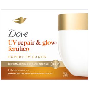 Máscara de Resgate Dove UV Repair & Glow + Ferúlico Caixa 250g