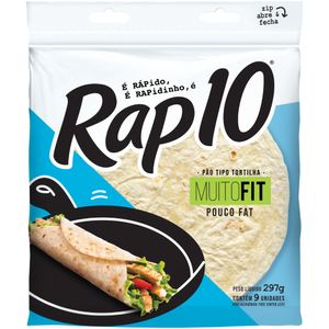 Pão Tortilha Fit Rap10 Pouch 297g