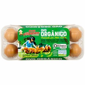 Ovo Orgânico Filippsen Com 10 Unidades