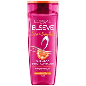 Shampoo L'Oréal Paris Elseve Liso Dos Sonhos Frasco 400ml