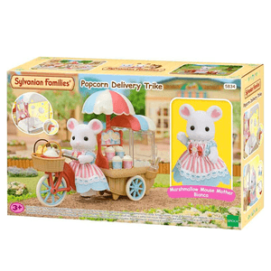 Triciclo Delivery de Pipoca Sylvanian Families