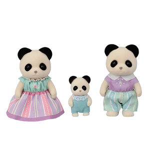 Trio Família Panda Sylvanian Families
