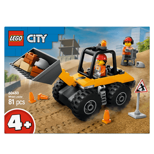 LEGO City Great Vehicles Carregadeira de Rodas de Construção Amarela 60450
