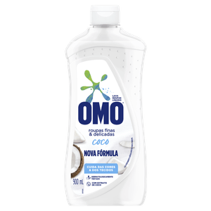 Lava-Roupas Líquido Coco Omo Squeeze 900ml