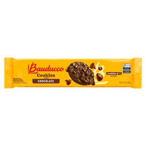Biscoito Cookie Chocolate Bauducco Pacote 100g