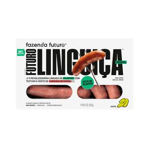 Linguica Fazenda Futuro 250g Vegetal