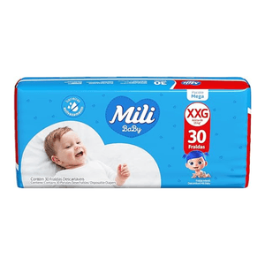 Fralda Mili Baby Xxg C/30 Mega