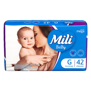 Fralda Mili Baby G C/42 Mega