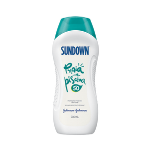 Protetor Solar FPS 50 Sundown Praia e Piscina Frasco 200ml