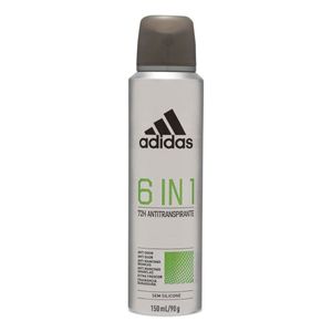 Desodorante Adidas Masculino Aerossol Antitranspirante 6 in 1 150ml