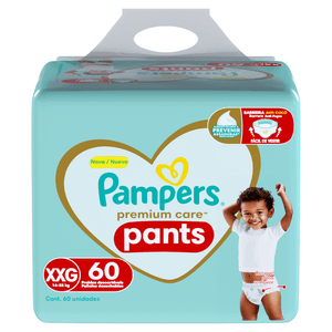 Fralda Pants Pampers Premium Care XXG 60 Unidades