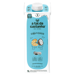 Bebida Vegetal A Tal Da Castanha Caju E Coco 1l