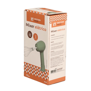 Mini Mixer Western Home Elétrico 5V 3 Velocidades USB