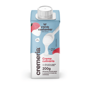 Creme Culinário Vegetal Cremeria A Tal Da Castanha 200g