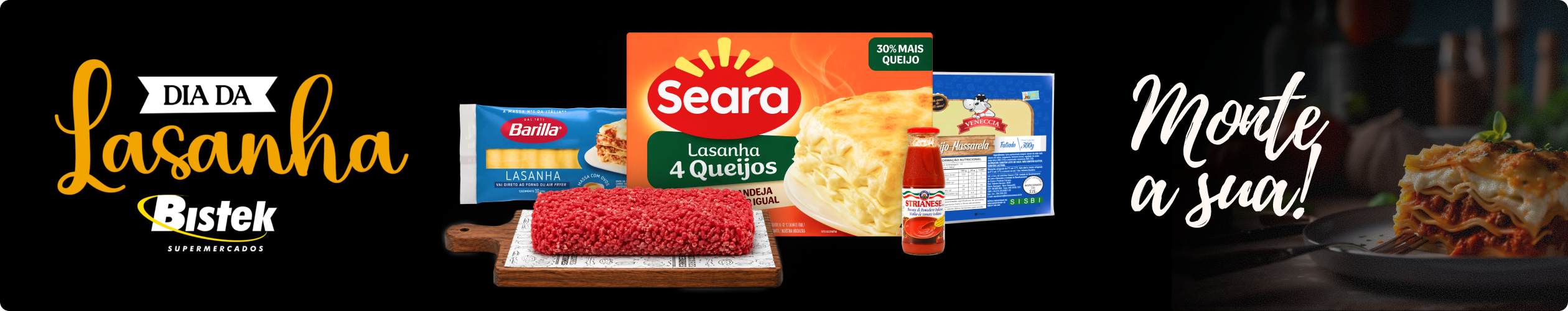 Dia da lasanha (Monte a sua)
